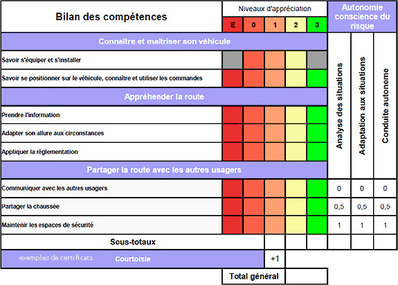 Certificat d'Examen du Permis de conduire (CEPC)